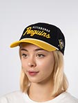 Бейсболка AMERICAN NEEDLE арт. 23008A-PPN Pittsburgh Penguins Roscoe NHL (черный / желтый)